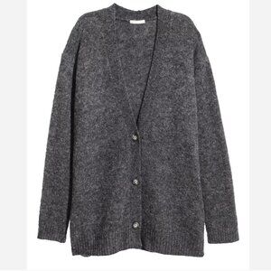 H&M Mohair-blend Cardigan